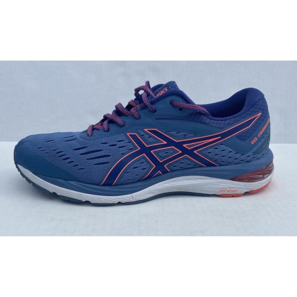 Asics Womens Gel Cumulus 20 1012A008 Blue Running Shoes Sneakers Size 11.5